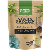 Ultimately Natural Natural & Organic Vanilla Vegan Protein 500g
